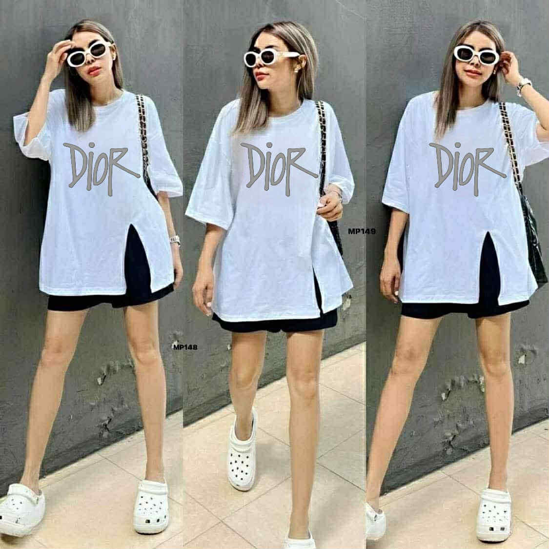 Women's Long Top with Side Slit Pair with Short | Printed | Casual Everyday Look