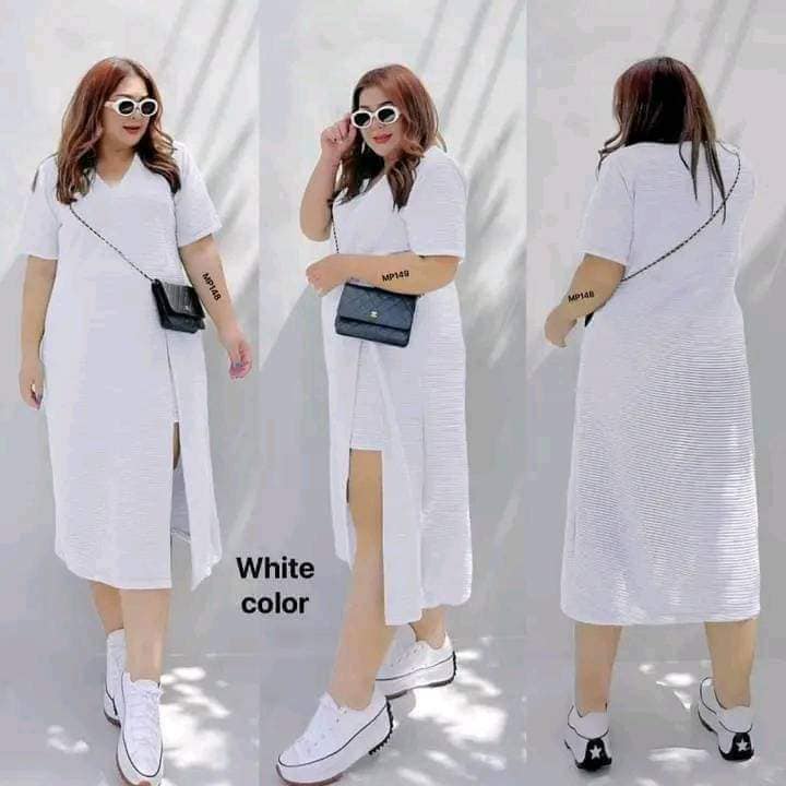 🪆 2-in-1 PLUS SIZE DRESS with SHORTS — CAMILLE COORDINATES COLLECTION‼️