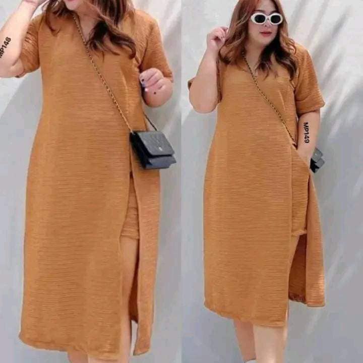 🪆 2-in-1 PLUS SIZE DRESS with SHORTS — CAMILLE COORDINATES COLLECTION‼️