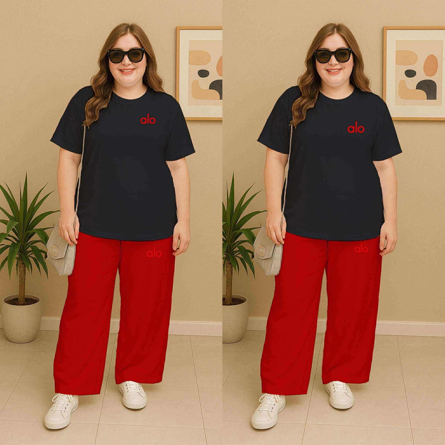 RUBY PLUS SIZE COORD SET