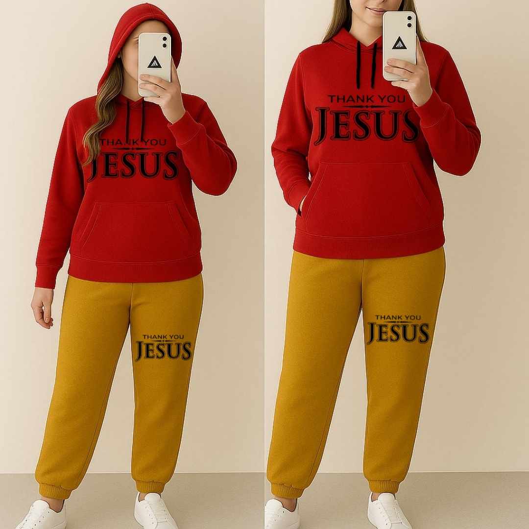 FREE SIZE RONA JOGGER & HOODIE SET