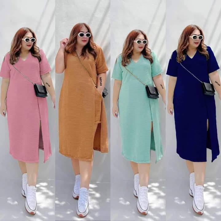 🪆 2-in-1 PLUS SIZE DRESS with SHORTS — CAMILLE COORDINATES COLLECTION‼️