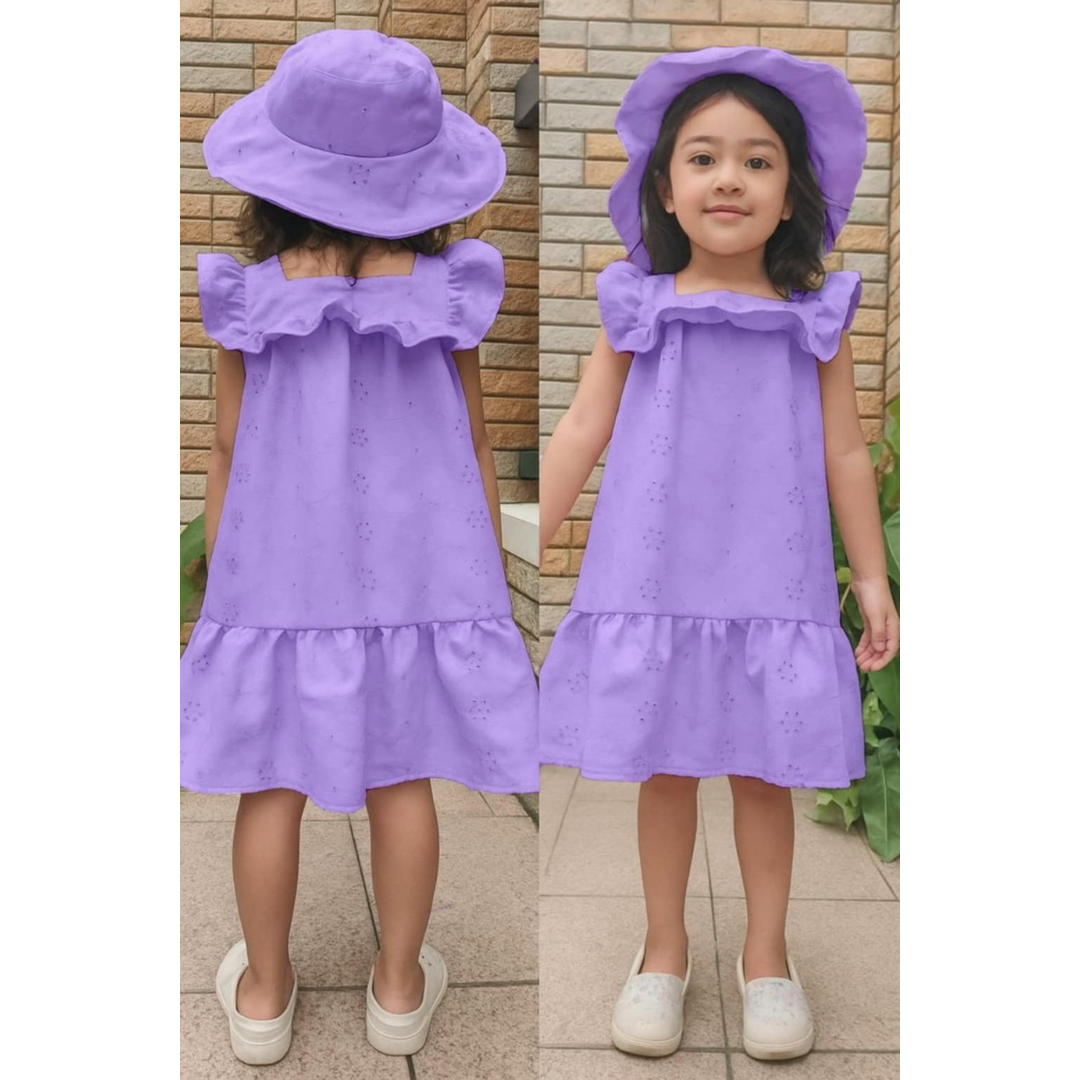 SABINA Party Dress Set with Hat – Adorable Elegance for Your Little One