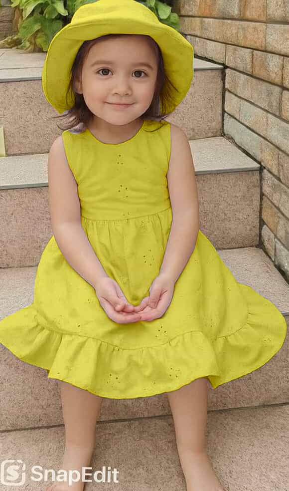 ZOEY Sando Ribbon Dress with Hat – Sweet, Stylish & Summer-Ready