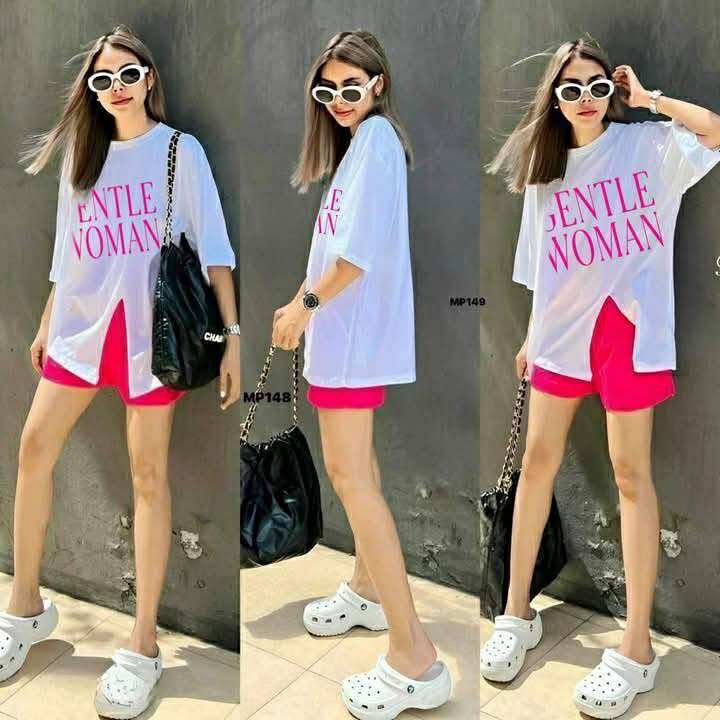 Women's Long Top with Side Slit Pair with Short | Printed | Casual Everyday Look
