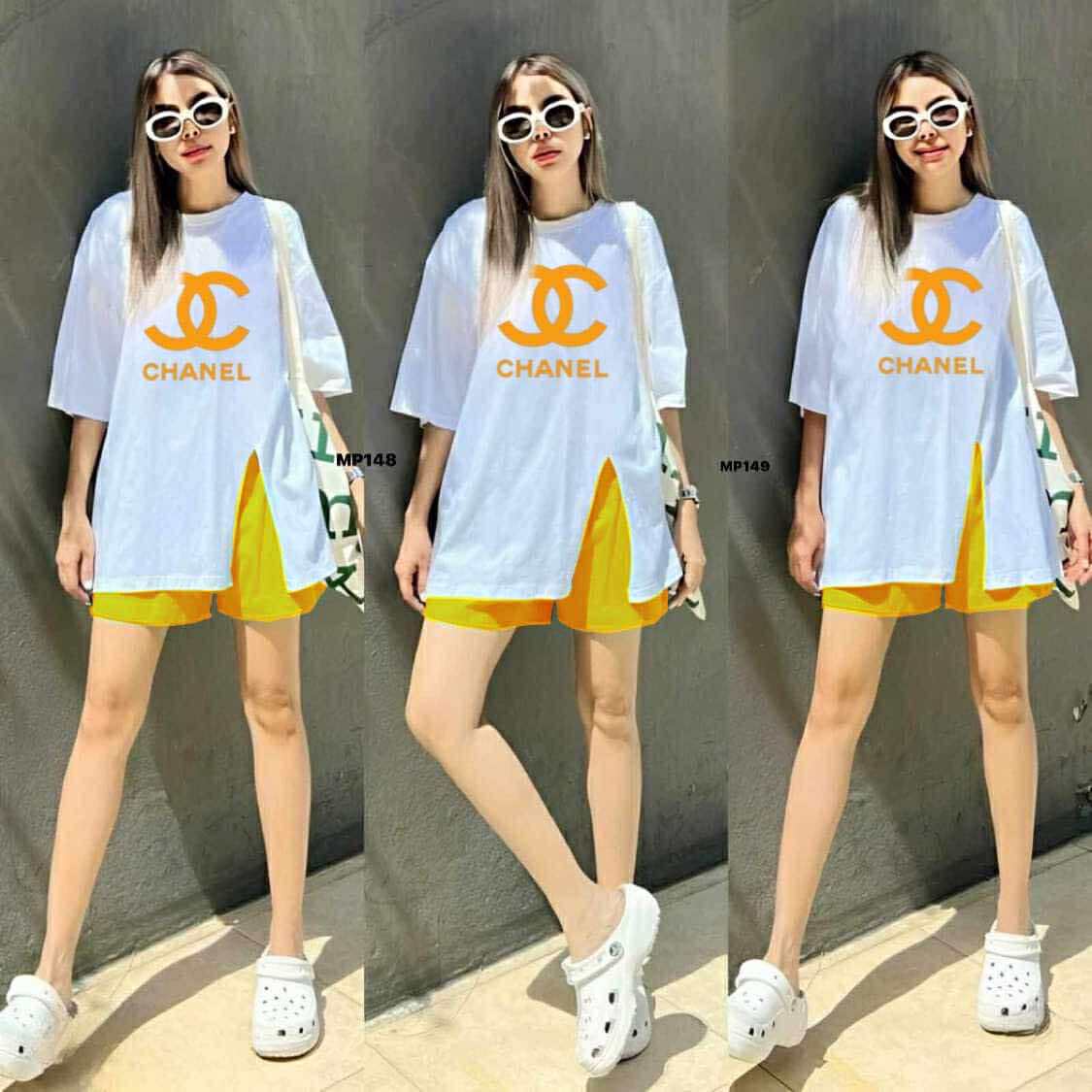 Women's Long Top with Side Slit Pair with Short | Printed | Casual Everyday Look