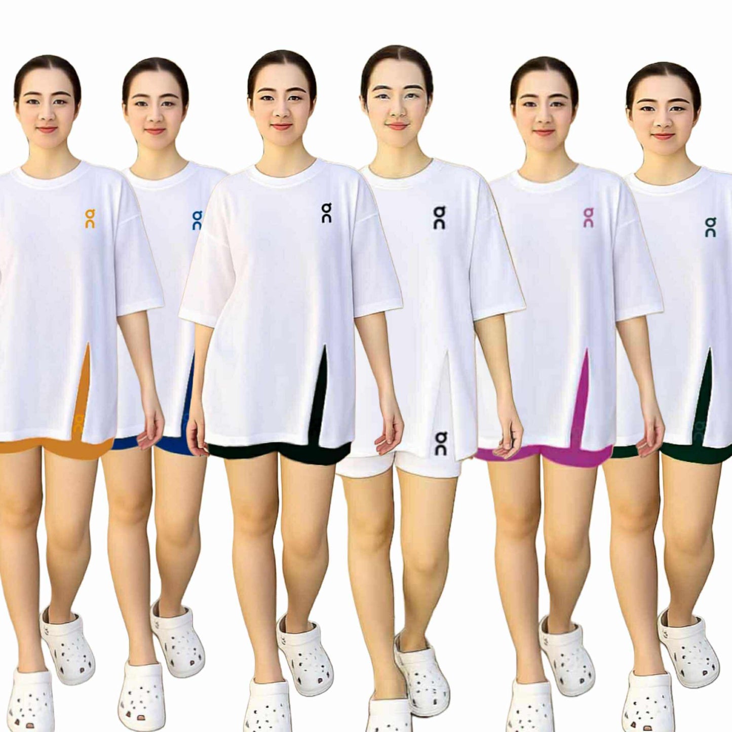 Women's Long Top with Side Slit Pair with Short | Printed | Casual Everyday Look