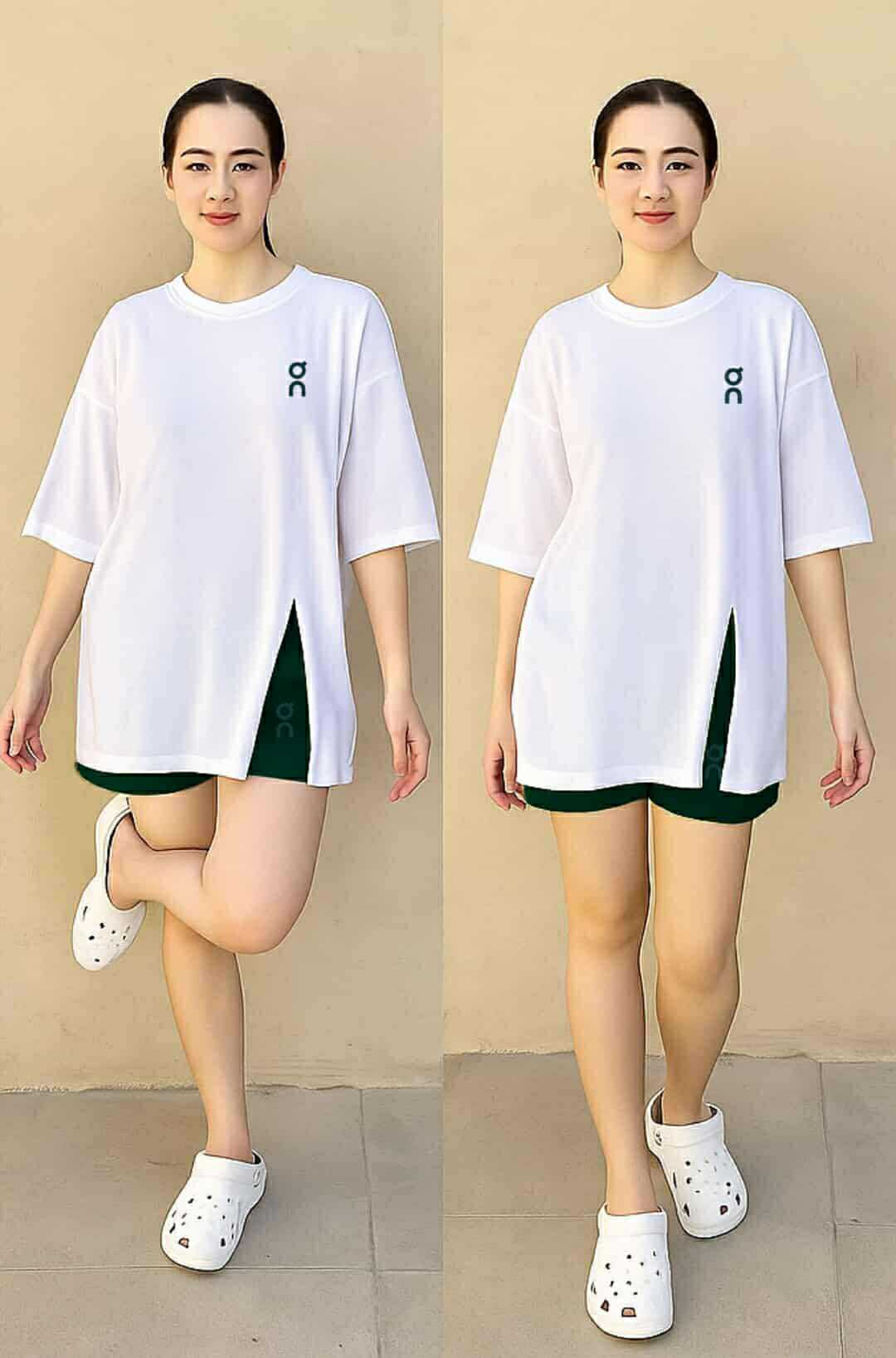 Women's Long Top with Side Slit Pair with Short | Printed | Casual Everyday Look