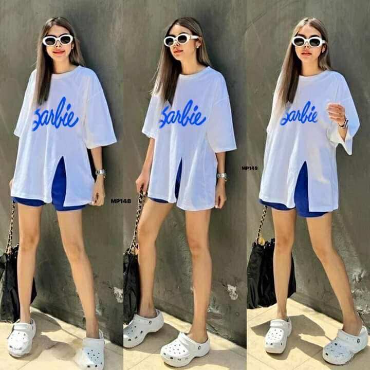 Women's Long Top with Side Slit Pair with Short | Printed | Casual Everyday Look