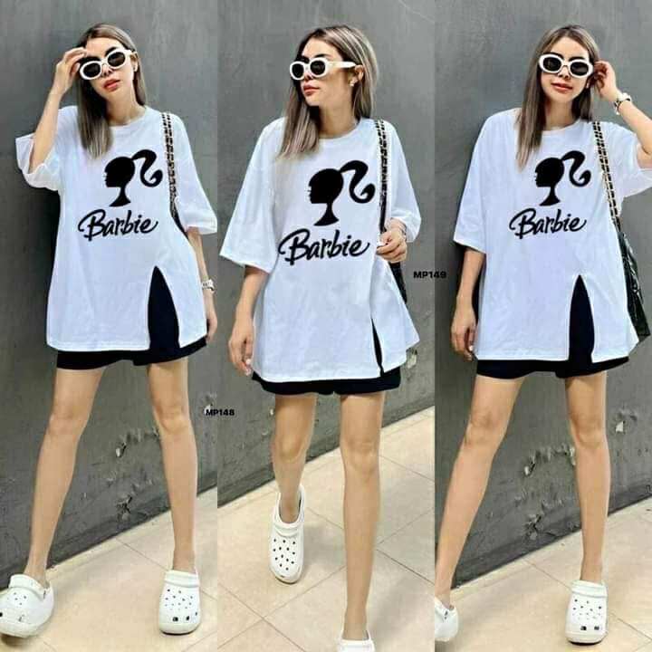 Women's Long Top with Side Slit Pair with Short | Printed | Casual Everyday Look