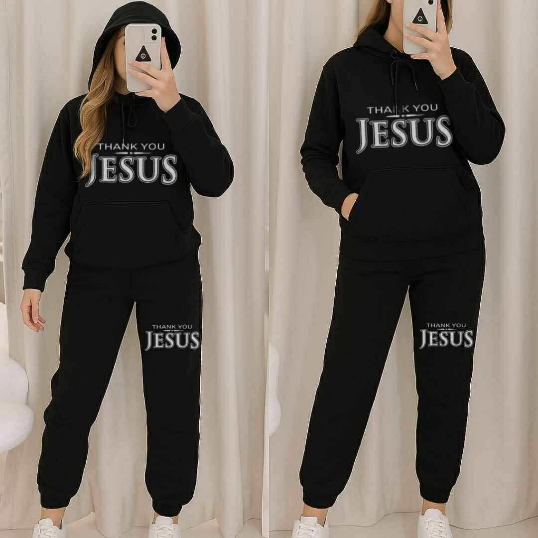 FREE SIZE RONA JOGGER & HOODIE SET