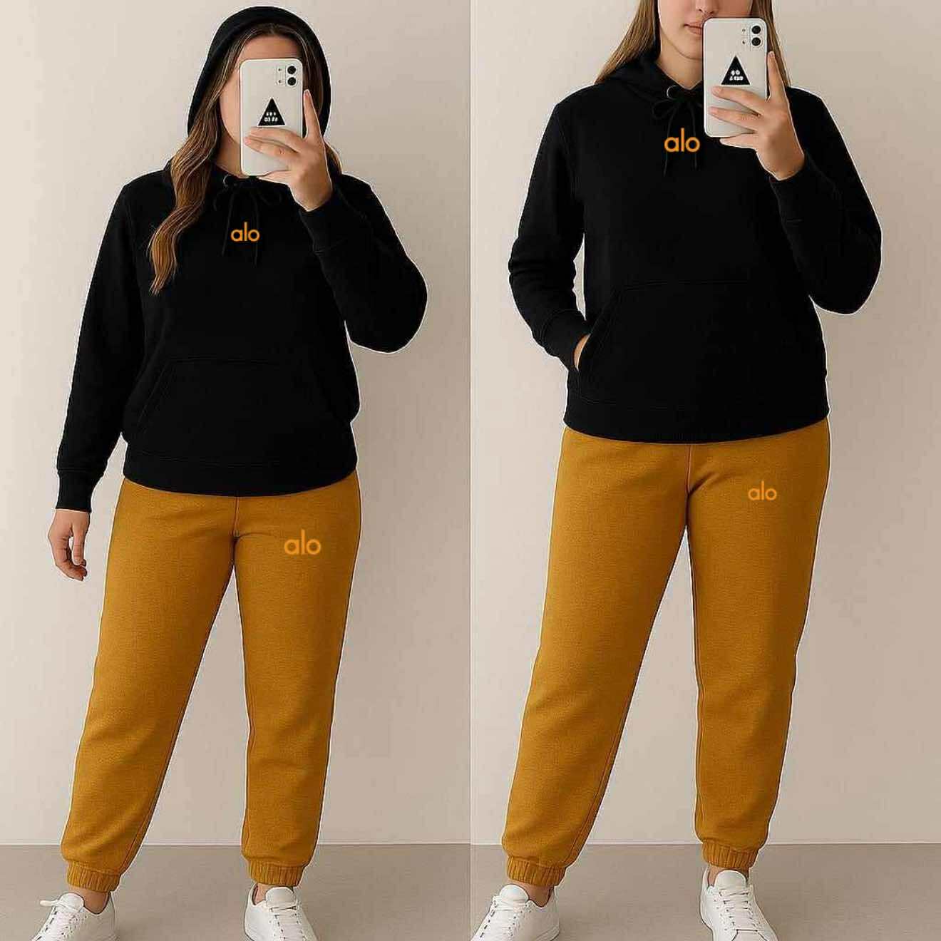 FREE SIZE RONA JOGGER & HOODIE SET