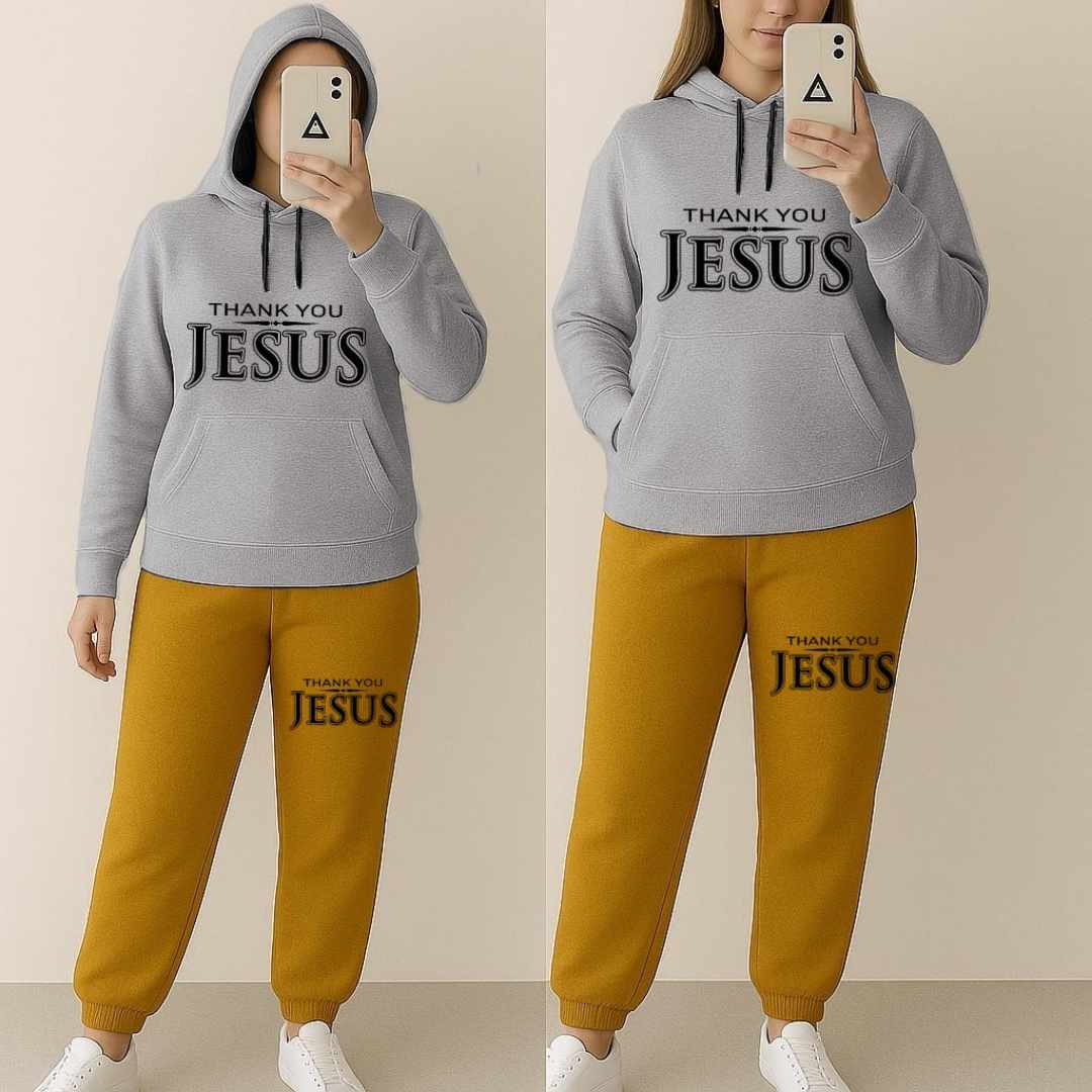 FREE SIZE RONA JOGGER & HOODIE SET
