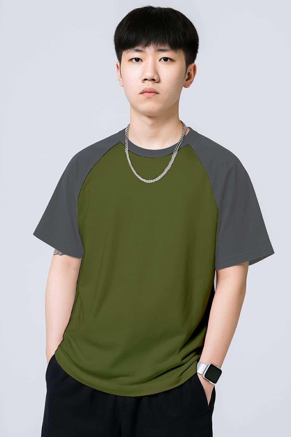 Miguel Raglan T-Shirt - Premium Cotton - Available in Medium & XL -