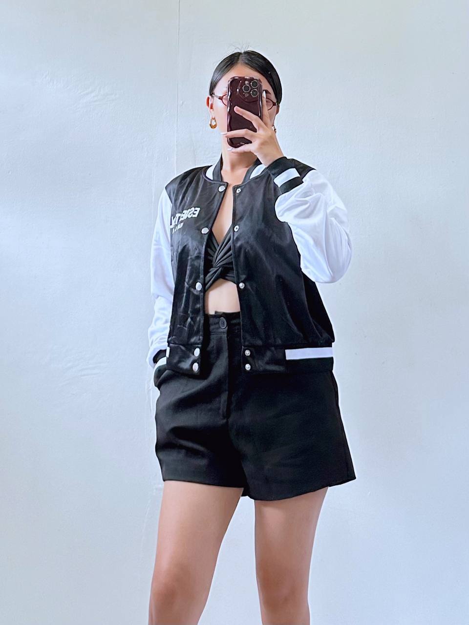 Korean Bomber Crop Style Jacket